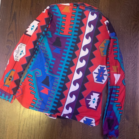 Unique 90s Vintage Roper Button Up Shirt Medium - Picture 6 of 11